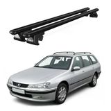 Venüs Peugeot 406 Station Wagon (1999-2005) Uyumlu Siyah Ara Atkı Port Bagaj Tavan Barı