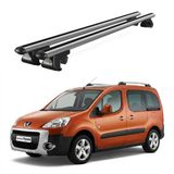 Venüs Peugeot Partner Tepee (2002-2008) Uyumlu Gri Ara Atkı Port Bagaj Tavan Barı