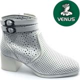 Venüs Pexus Hakiki Deri Yazlık Kadın Bot - Beyaz
