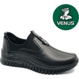 Venüs Pilea Hakiki Deri Ortopedik Kadın Casual Ayakkabı - Siyah