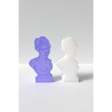 Venüs Portresi Mum Silikon Kalıp - Venüs Resmi Mum Silikon Kalıp, Mum Yapım Malzemeleri 10 x 5 cm - 1 Adet