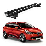 Venüs Renault Clio Iv Sportour (2012-2019) Uyumlu Siyah Ara Atkı Port Bagaj Tavan Barı