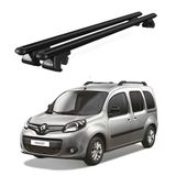 Venüs Renault Kangoo 5D (2007-2021) Uyumlu Siyah Ara Atkı Port Bagaj Tavan Barı