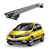 Venüs Renault Scenic X-Mod 5 Posti (2009-2013) Uyumlu Gri Ara Atkı Port Bagaj Tavan Barı