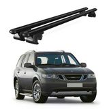 Venüs Saab 9_7X (2004-2009) Uyumlu Siyah Ara Atkı Port Bagaj Tavan Barı