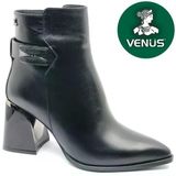Venüs Sazreen Hakiki Deri Ortopedik Topuklu Kadın Bot