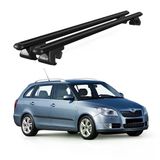 Venüs Skoda Fabia Wagon (2007-2014) Uyumlu Siyah Ara Atkı Port Bagaj Tavan Barı