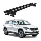 Venüs Skoda Kodiaq (2017-2023) Uyumlu Siyah Ara Atkı Port Bagaj Tavan Barı