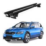 Venüs Skoda Octavia Scout (2014 Ve Sonrası) Uyumlu Siyah Ara Atkı Port Bagaj Tavan Barı