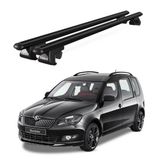 Venüs Skoda Roomster (2007-2015) Uyumlu Siyah Ara Atkı Port Bagaj Tavan Barı