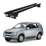 Venüs Ssangyong Rexton Mkı (2001-2006) Uyumlu Siyah Ara Atkı Port Bagaj Tavan Barı