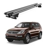 Venüs Ssangyong Rexton Y290 (2012-2017) Uyumlu Gri Ara Atkı Port Bagaj Tavan Barı