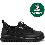 Venüs Tipaso Hakiki Deri Comfort Ortopedik Kadın Casual Ayakkabı - Siyah