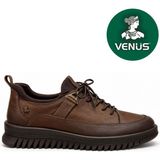 Venüs Tipaso Hakiki Deri Comfort Ortopedik Kadın Casual Ayakkabı - Vizon