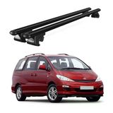 Venüs Toyota Estima (2000-2006) Uyumlu Siyah Ara Atkı Port Bagaj Tavan Barı