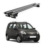 Venüs Toyota Yaris Verso (1999-2005) Uyumlu Gri Ara Atkı Port Bagaj Tavan Barı