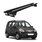 Venüs Toyota Yaris Verso (1999-2005) Uyumlu Siyah Ara Atkı Port Bagaj Tavan Barı