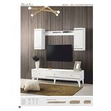 Venüs VNS Modüler TV Ünitesi Beyaz Gümüş