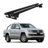 Venüs Volkswagen Amarok (2010-2022) Uyumlu Siyah Ara Atkı Port Bagaj Tavan Barı