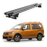 Venüs Volkswagen Caddy (2015 Ve Sonrası) Uyumlu Gri Ara Atkı Port Bagaj Tavan Barı