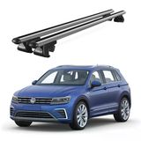 Venüs Volkswagen Tiguan (2016 Ve Sonrası) Uyumlu Gri Ara Atkı Port Bagaj Tavan Barı
