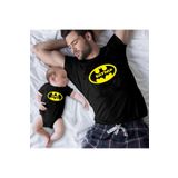venüsdijital Batdad Batbaby Tasarım Siyah Tshirt Zıbın (baba Oğul Kombin Yapılabilir Fiyatlar Ayrı Ayrıdır)