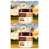 Venuxeell Onarıcı Saç Maskesi 2'li Set Keratinli Argan ve Kolajen İçerikli Saç Bakımı