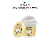 Venzen Egg White Yumurta Akı Maskesi-peeling,siyah Nokta,akne Temizleme,gözenek Sıkılaştırıcı (125g)