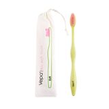 Vepa Elite Bio Soft Touch Diş Fırçası Bez Ambalaj,Yumuşak Kıllı, Ahşap Katkılı Kompozit