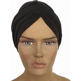 Vera Bone Drape Hazır Türban Kahve - Kahverengi