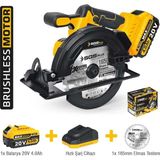 Vera Concept Store 20V 4AH Akülü Daire Testere, 165MM, Brushless Motor, Sunta Kesme Makinası