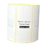 Vera Concept Store 90X40 mm Termal Etiket, Barkod/adres/kargo Termal Etiketleri, ve Diğer Yazıcılarla Uyumlu - 01-Siyah - Option-1