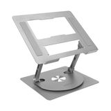 Vera Concept Store Addison AD-RC30 360 Derece Dönebilen Ayarlanabilir Çelik/alüminyum + Kaymaz Silikon Ped Metal Laptop Stand