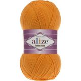 Vera Concept Store Alize Cotton Gold El Örgü Ipi - 1 Adet -%55 Pamuklu Amigurumi ve Bebek Yünü - Tüylenmez Yumuşak Doku - 100GR, 330 Metre (83 Bal Kabağı)