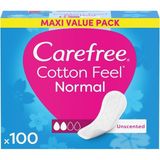 Vera Concept Store Carefree Normal Cotton Parfümsüz 100'LÜ Günlük Ped