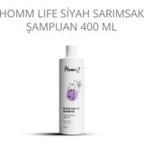 Vera Concept Store Homm Life Siyah Sarımsak Şampuan, 400 Ml, Tüm Saç Tipleri Için