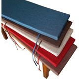 Vera Concept Store Iç ve Dış Mekan Için Bank Minderi, Gizli Fermuarlı ve Kaymaz Alt Taraflı, Mobilya, Mutfak, Bahçe Bankı Için, Tokalı (G, 30,5 x 170,2 x 5,1 Cm)