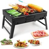Vera Concept Store Kömür Izgarası, Barbekü Izgarası, Katlanır, Taşınabilir, Hafif, Sigara Içen Mangal, Barbekü Izgarası, Küçük Masa, Masa Üstü Açık Hava Izgarası, Kamp,