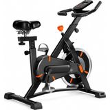 Vera Concept Store Kondisyon Bisikleti Spin Bike Sessiz Kayış Sürüş Sistemli, 5 kg Volanlı Dikey Ev Egzersiz Bisikleti Kademesiz Direnç LCD Ekran Ayarlanabilir Sele Gido