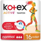 Vera Concept Store Kotex Active Tampon Normal 16'li 1 Paket