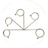 Vera Concept Store Masal Örgü Evi Stoplu Çelik Telli Misinalı Tunus (Gagalı Şiş) Örgü Şişi 80 cm 5 Numara Bir Arada 2,5 Mm-3 Mm-3,5 mm -4 mm - 4,5 mm