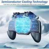 Vera Concept Store Mobil Oyun Kolu – Yarı Iletken Soğutma Fanlı L2R2 Tetik Düğmeli, 6 Parmak Destekli Gamepad, Ergonomik Tutma, Sessiz Soğutucu, 4.7–6.5” Ios & Android T