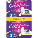 Vera Concept Store Orkid Platinum Hijyenik Ped Uzun Extra (Boy 3) Ekonomik Paket 10 Adet Ped