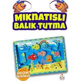 Vera Concept Store Papatyampartievi Mıknatıslı Balık Tutma Oyunu - Eğitici ve Eğlenceli Çocuk Oyuncakları
