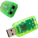 Vera Concept Store PM-2449 5.1 Kanal USB 2.0 Ses Kartı | Tak Çalıştır Harici Sound Card | Mikrofon/hoparlör Kapatma + Ses Kontrol Tuşlu