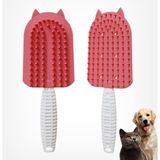 Vera Concept Store Silikon Tüy Toplayıcı Tarak, Kedi Tarağı, Kedi Fırçası, Evcil Hayvan Bakım Tarağı, Tüy Temizleme Fırçası, Evcil Hayvan Tüyü Toplayıcı, Atapet (Kırmızı