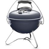 Vera Concept Store Smokey Joe Premium Kömür Mangalı, Ø 37 cm Izgara Yüzeyi, Pratik Taşıma Saplı, Porselen Emaye Kapak ve Kazan – Slate Blue (1126804)
