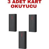 Vera Concept Store SR-207 Em-W IP68 Rfıd Proximity Kart Okuyucu 125 Khz 10.000 Kullanıcı Kapasiteli Dış Ortam Geçiş Sistemi 3 Adet