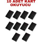 Vera Concept Store SR-208 Em Kartlı ve Şifreli Geçiş Sistemi Rfıd Proximity Kart Okuyucu 125 Khz 2000 Kullanıcı 10 Adet