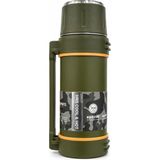 Vera Concept Store Termos Bardak 2 Litre, Çelik Termos Matara, 24 Saat Sıcak ve Soğuk Tutma, Taşıma Saplı, Dayanıklı Seyahat Termosu, Kamp, Piknik ve Günlük Kullanım, Sp